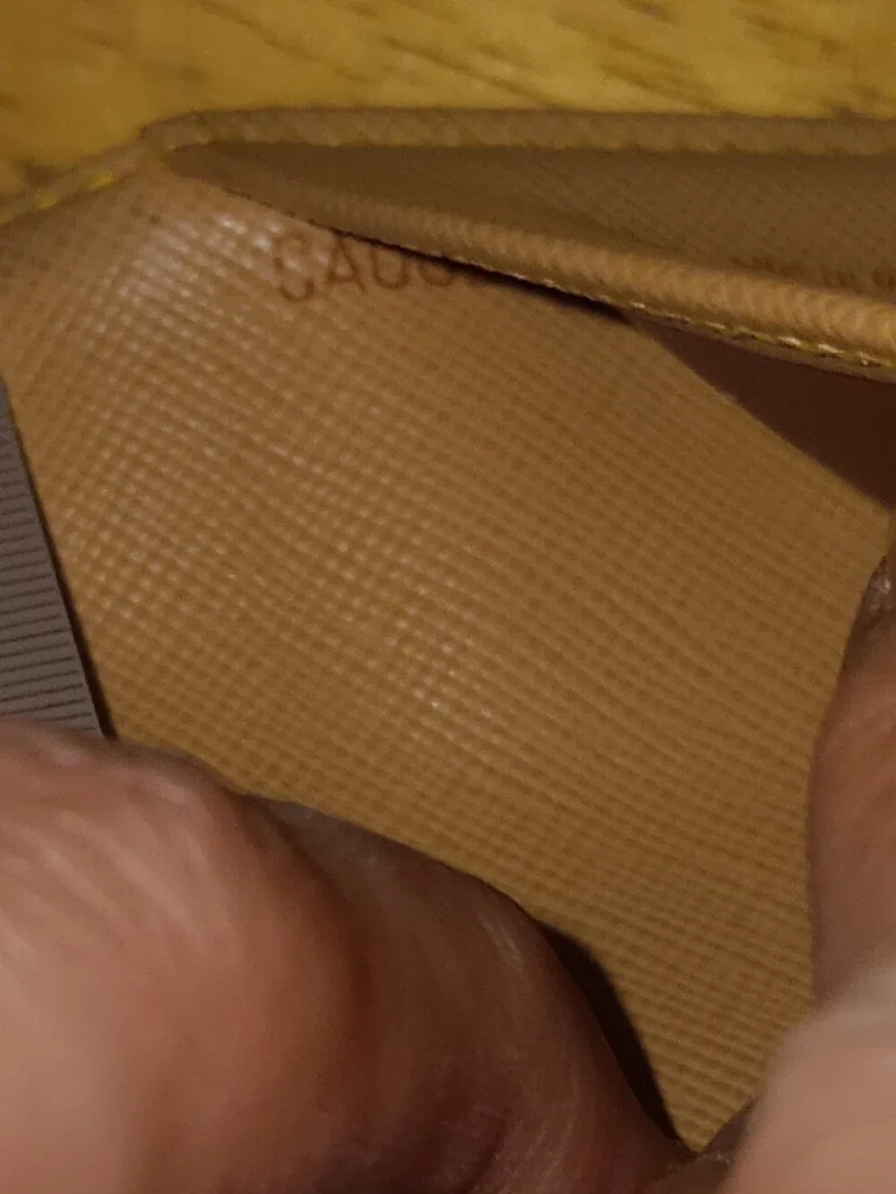 Louis Vuitton Denim Mini Lin Agenda Organzier